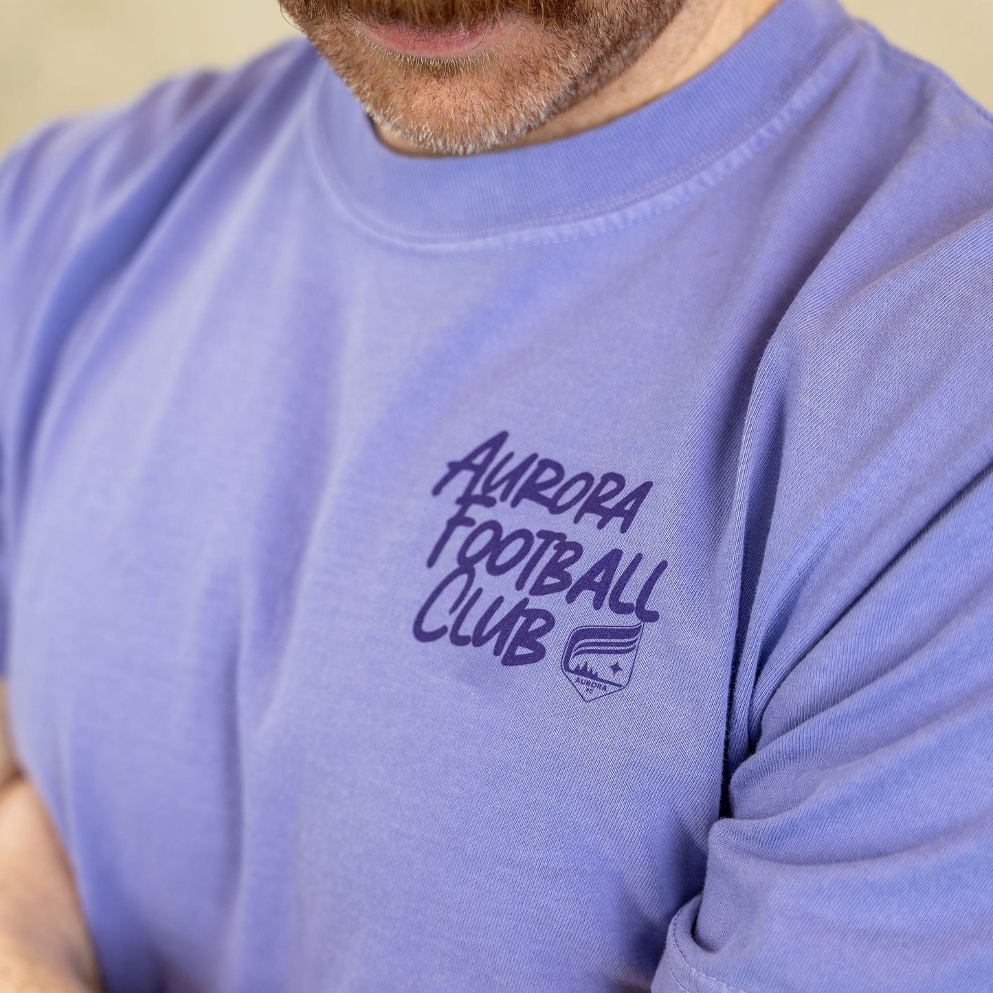 Purple Aurora Football Club T-Shirt