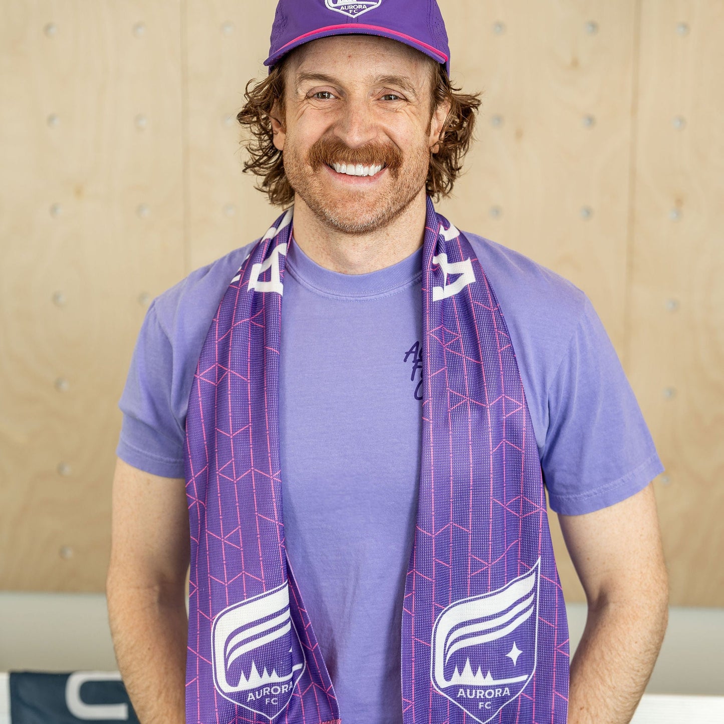 Purple Aurora Football Club T-Shirt