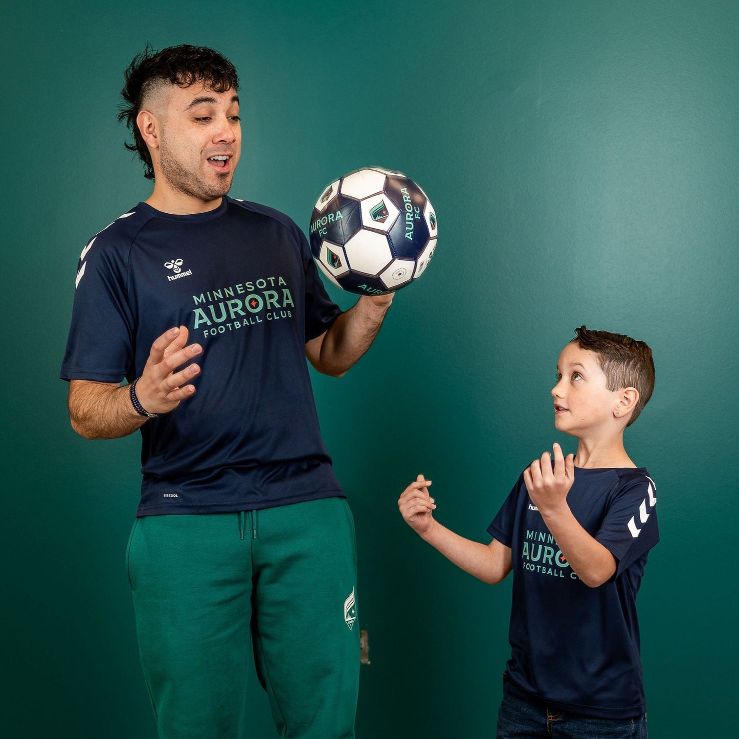 Hummel Performance Aurora T-Shirt Navy