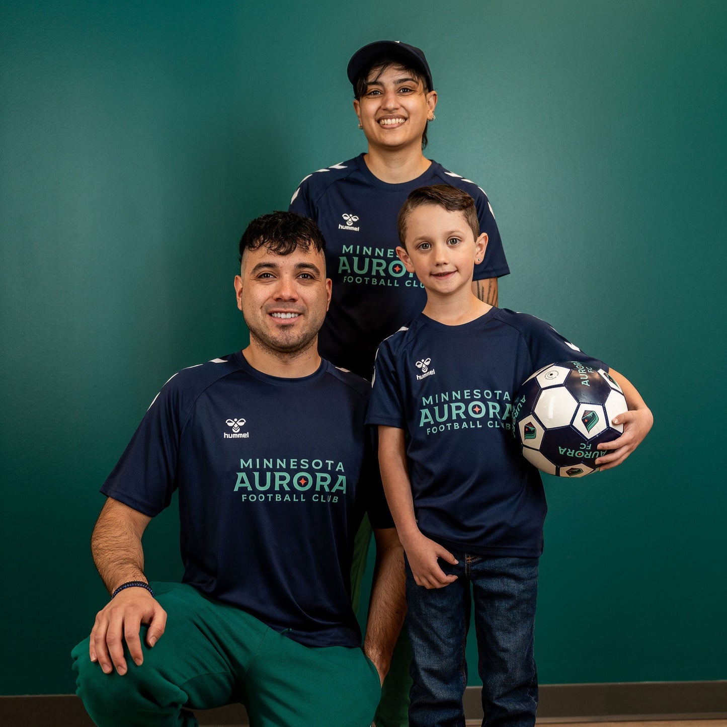 Hummel Performance Aurora T-Shirt Navy (Youth)