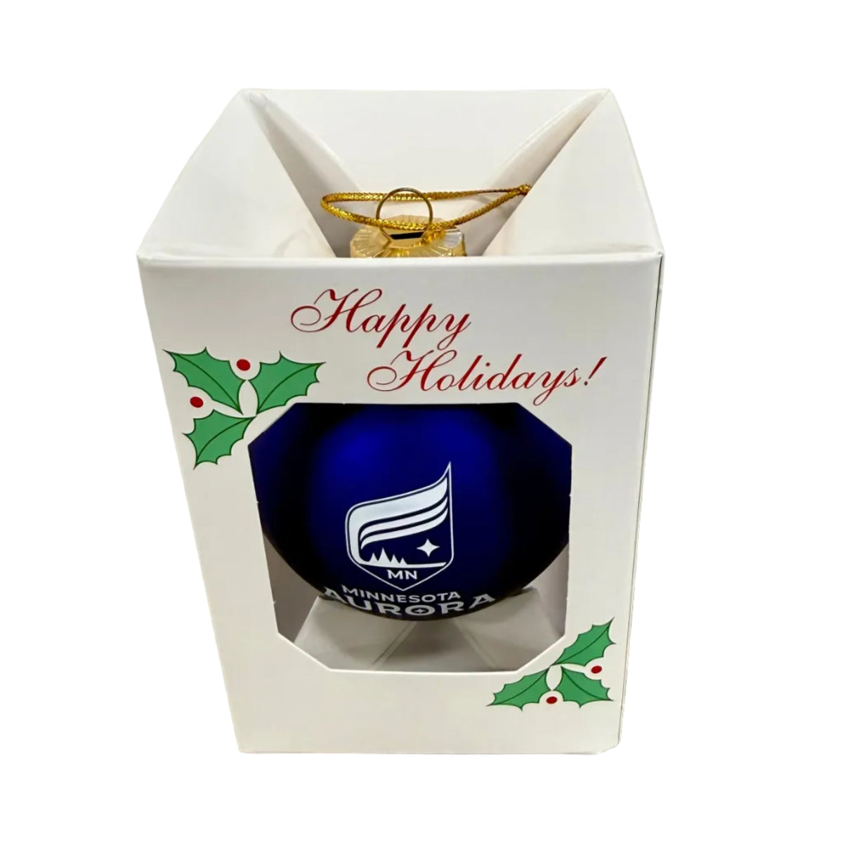2026 Navy Aurora Ornament