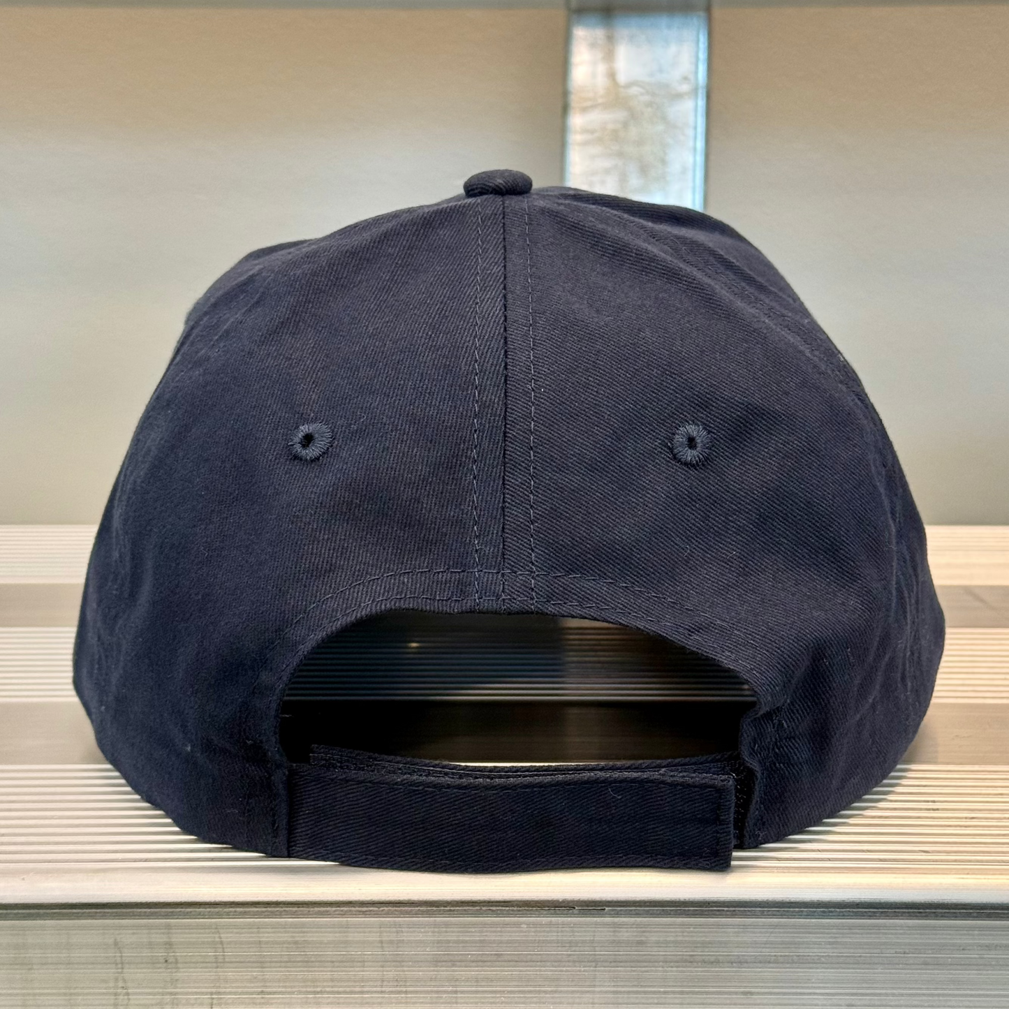 Navy Embroidered Aurora Crest Hat