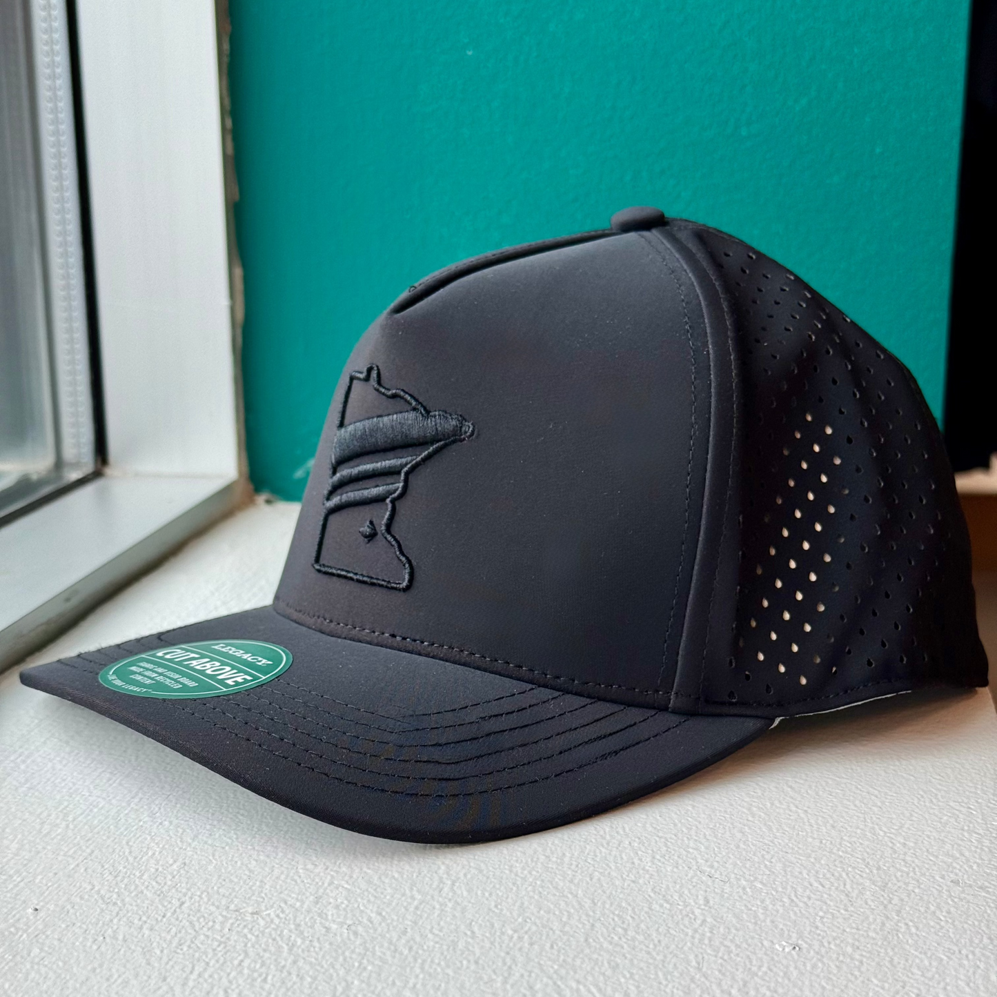 Performance Black Minnesota Aurora Hat