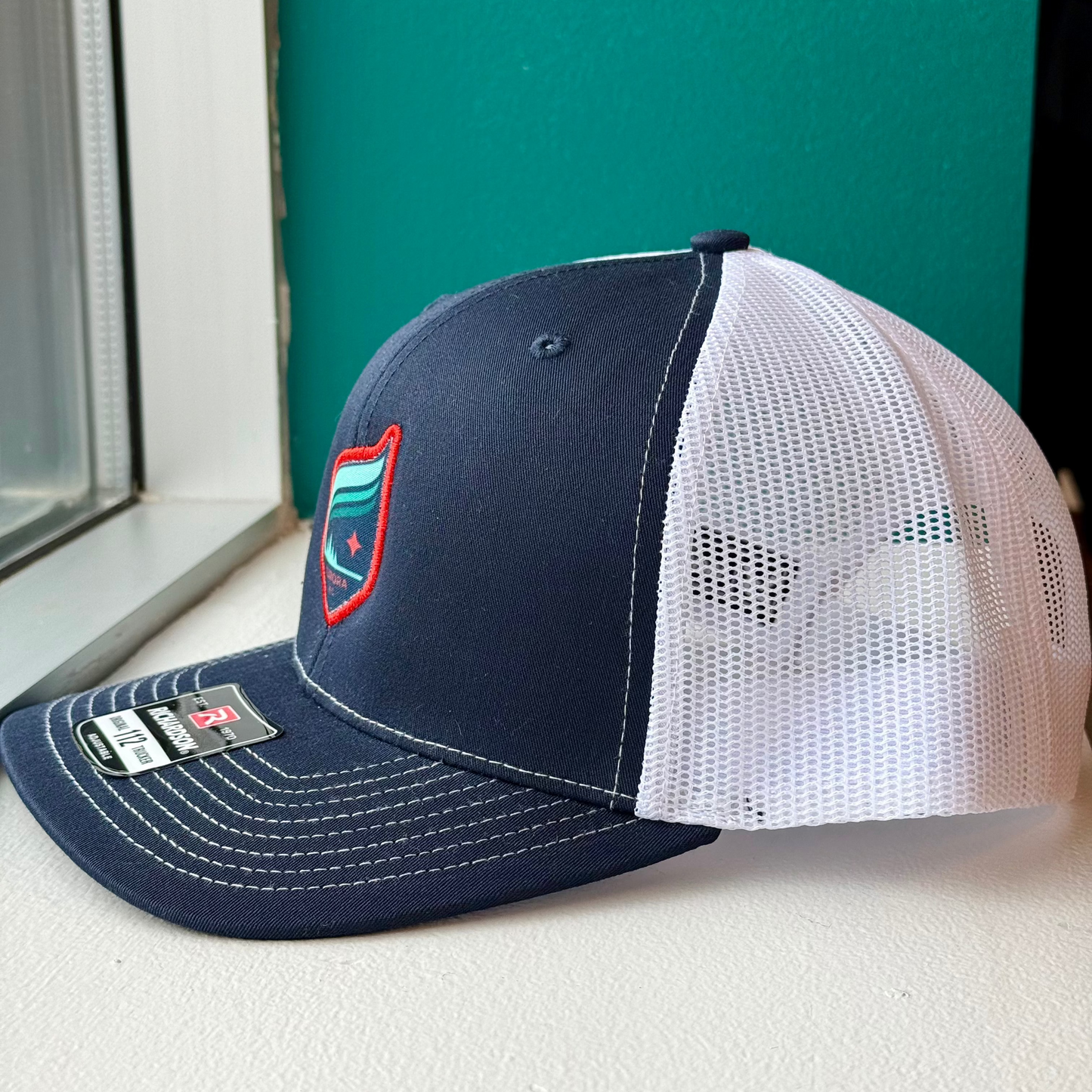 Aurora Crest Navy/White Trucker Hat