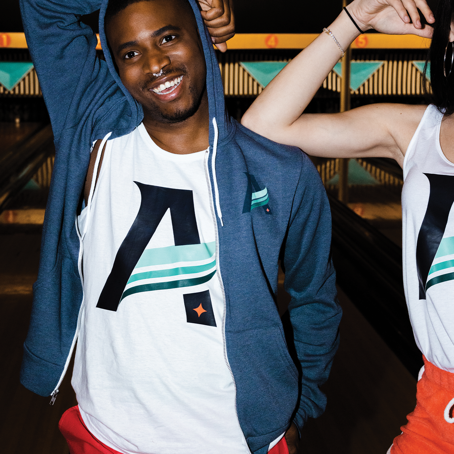 Aurora White Tank Top