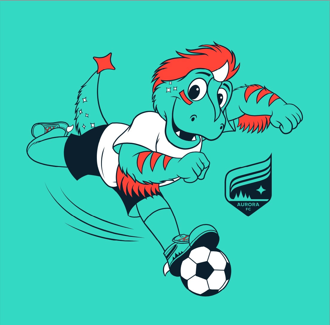 Rory Running Teal T-Shirt (Youth)
