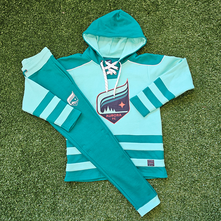 Bundle: Adult Hockey Hoodie w/Sweatpants