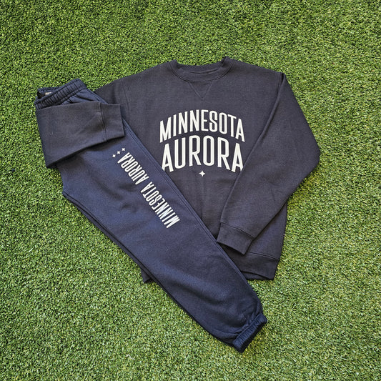 Bundle: Adult Classic Navy Crewneck w/Sweatpants