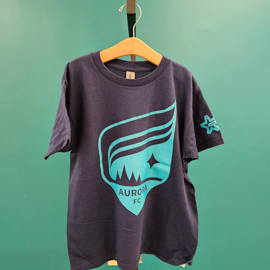Aurora Community Shirt Navy/Teal Youth