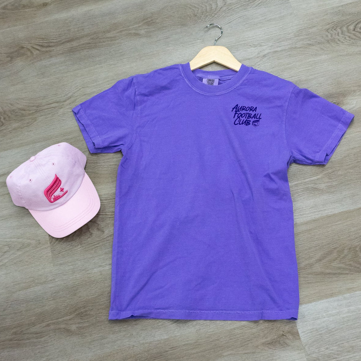 Bundle: Adult Purple Shirt w/Hat