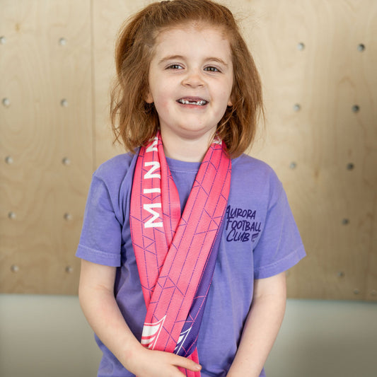 Purple Aurora Football Club T-Shirt (Youth)
