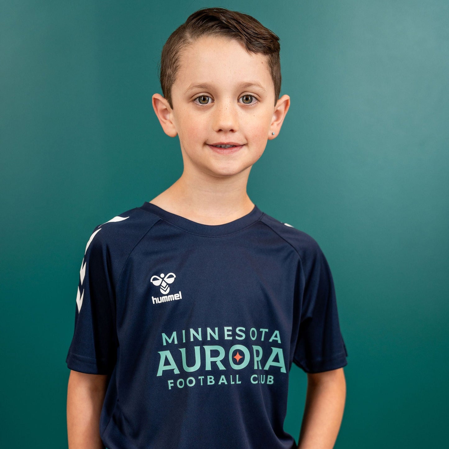 Hummel Performance Aurora T-Shirt Navy (Youth)
