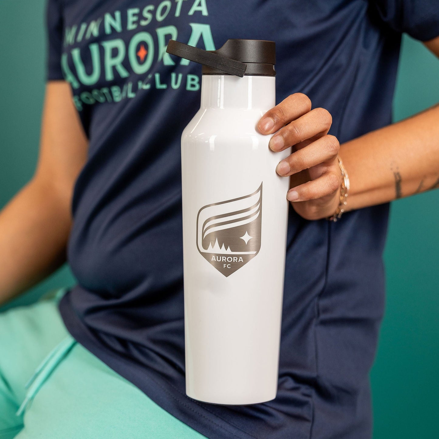 CORKCICLE® 20oz. Aurora Sport Canteen Water Bottle White