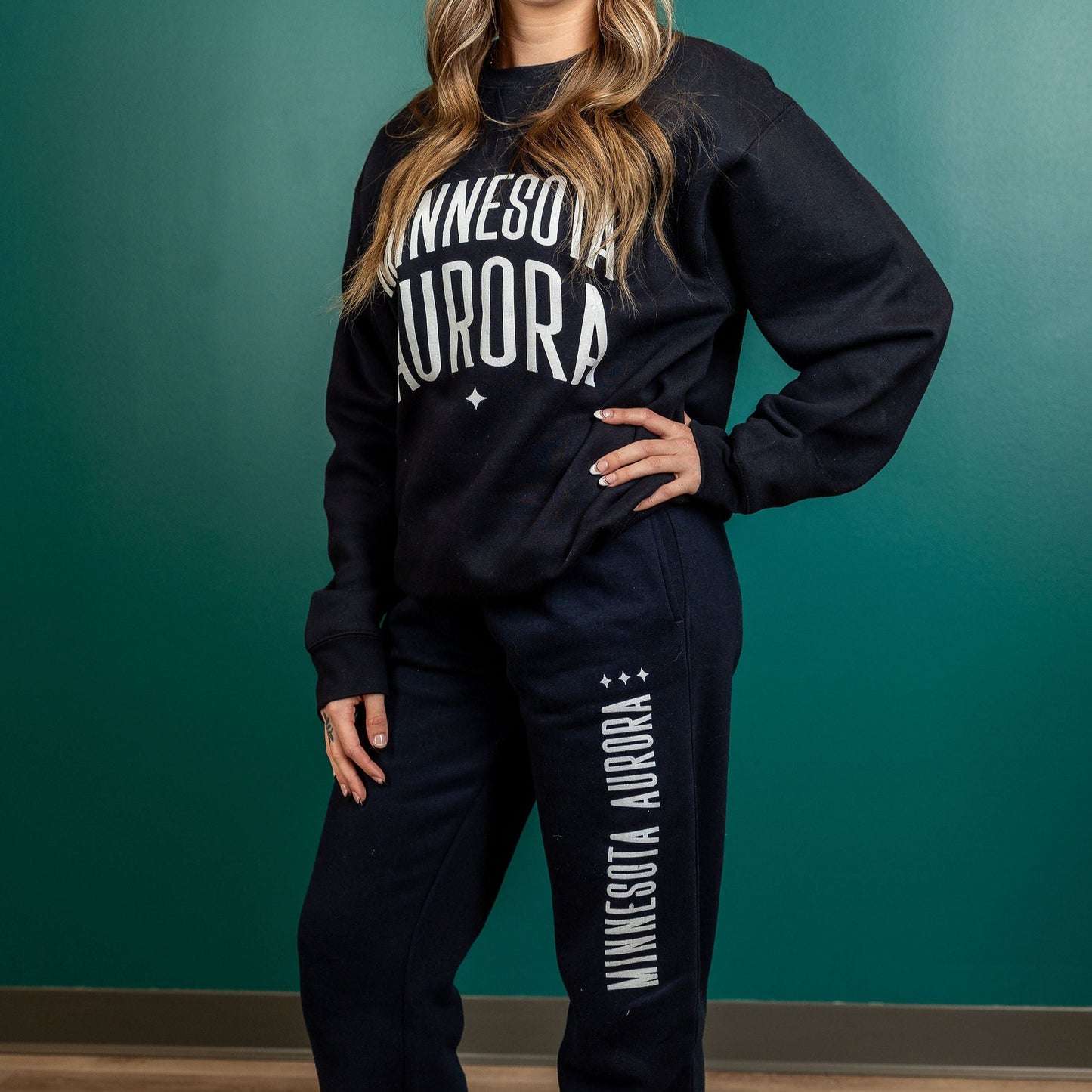 Classic Navy Aurora Sweatpants