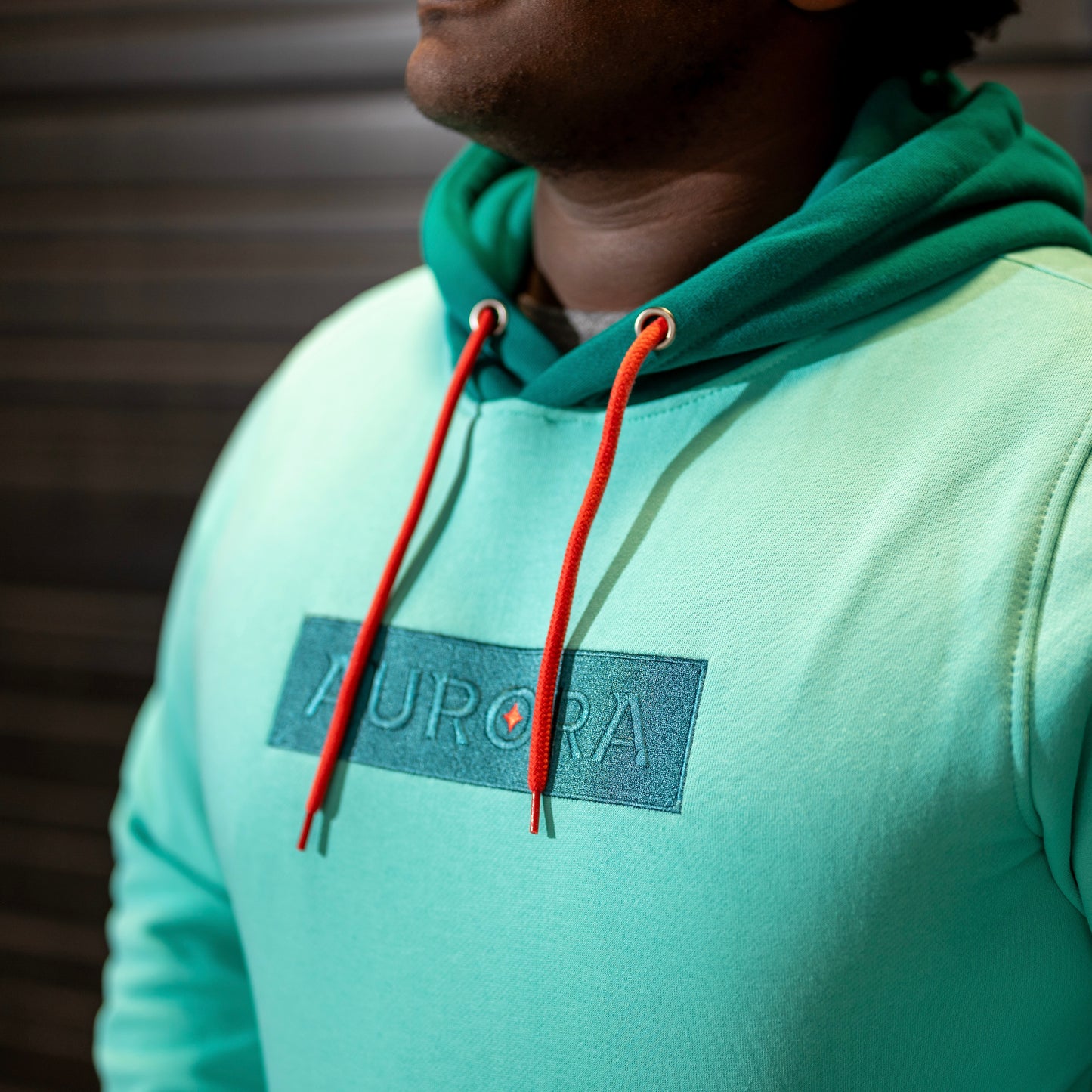 Borealis Teal Aurora Hoodie (Unisex)