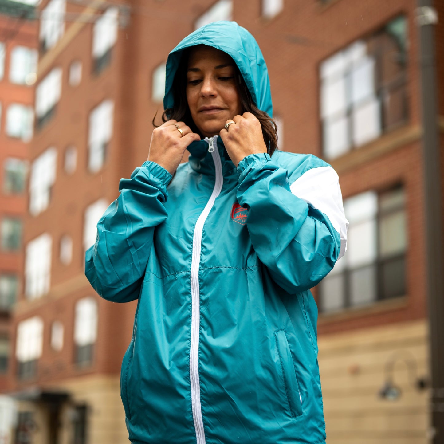 Borealis Teal Wind Jacket