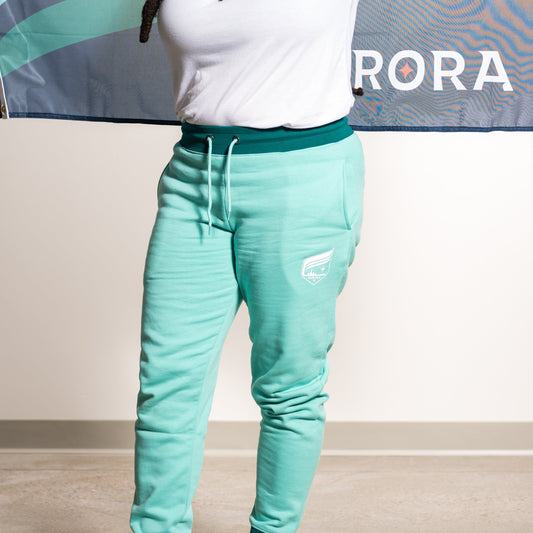 Borealis Light Teal Sweatpants