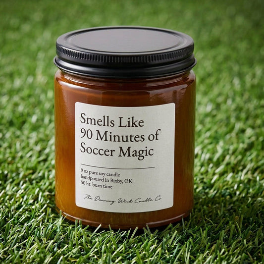 Smells Like Soccer Magic 9oz Candle