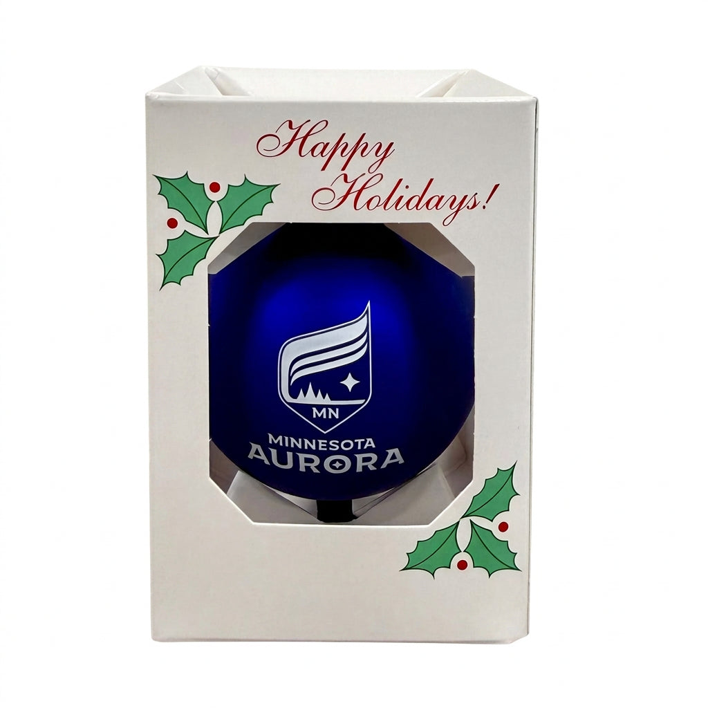 2026 Navy Aurora Ornament