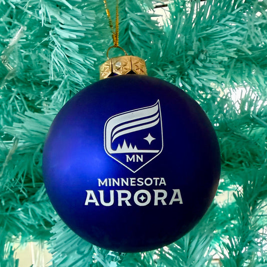 2026 Navy Aurora Ornament