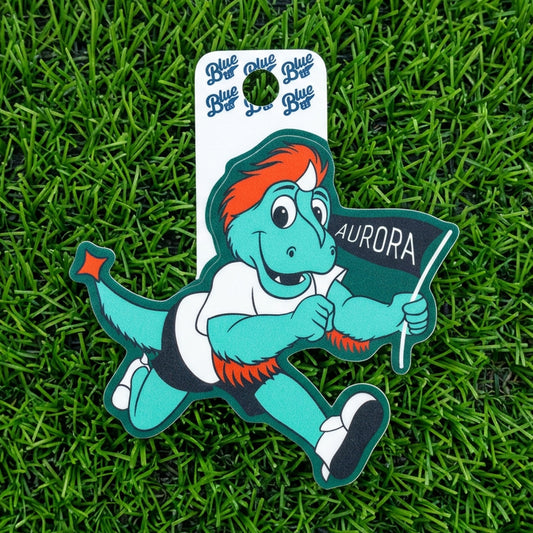 Running Rory Sticker 4"