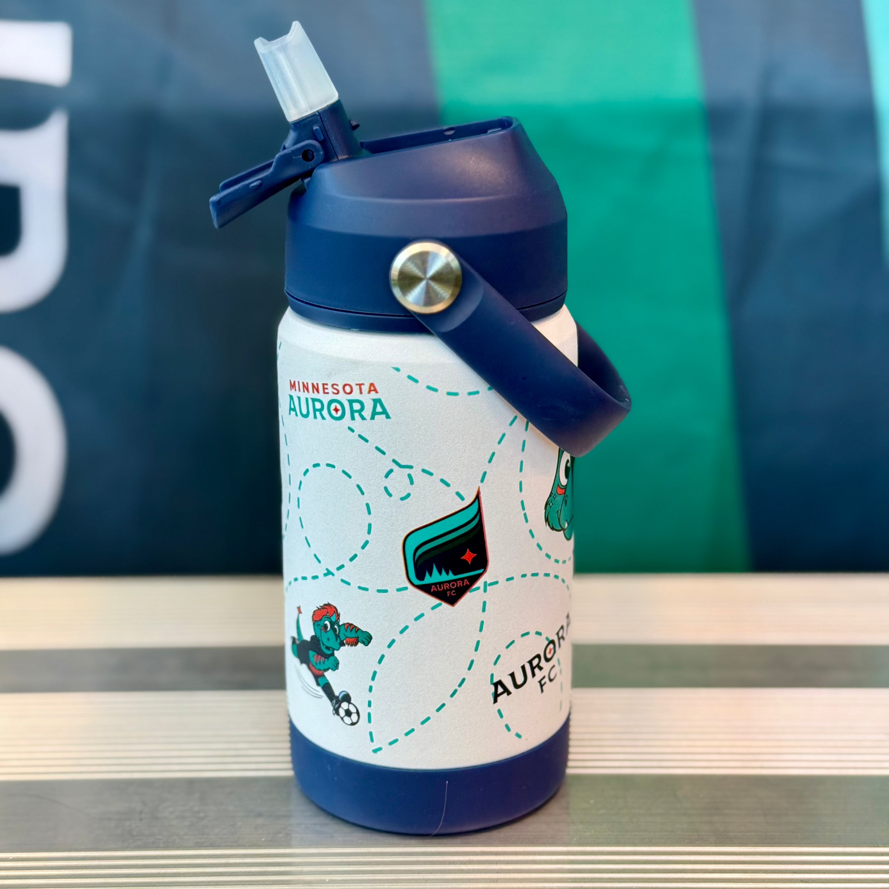 Rory Rutter Water 12oz Rory Water Bottle – Minnesota Aurora FC