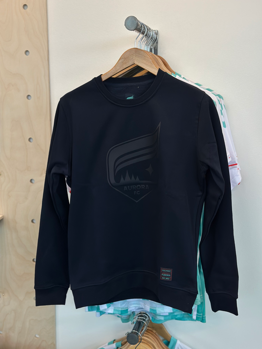 Borealis Navy Tone-on-Tone Crewneck Sweatshirt