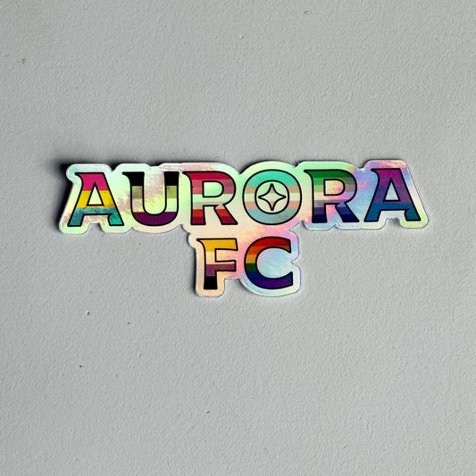 Pride Wordmark Holograph Sticker