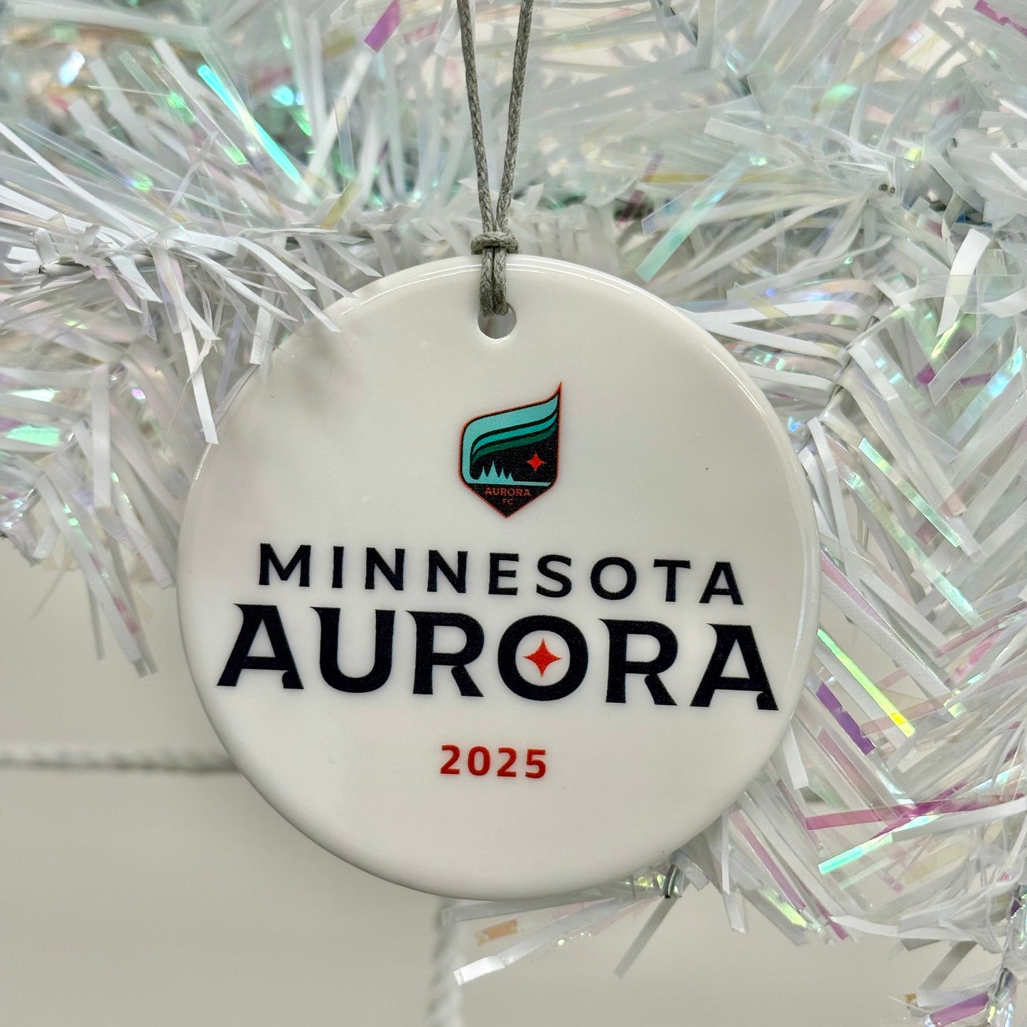 2025 Aurora FC Wordmark Ornament