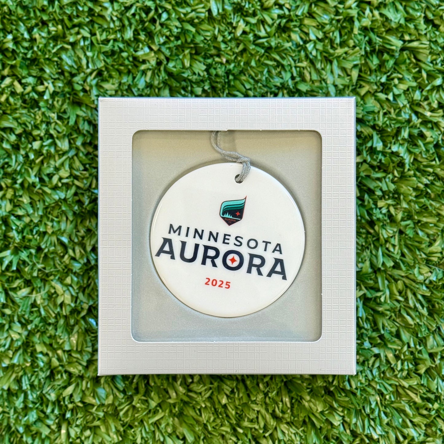 2025 Aurora FC Wordmark Ornament