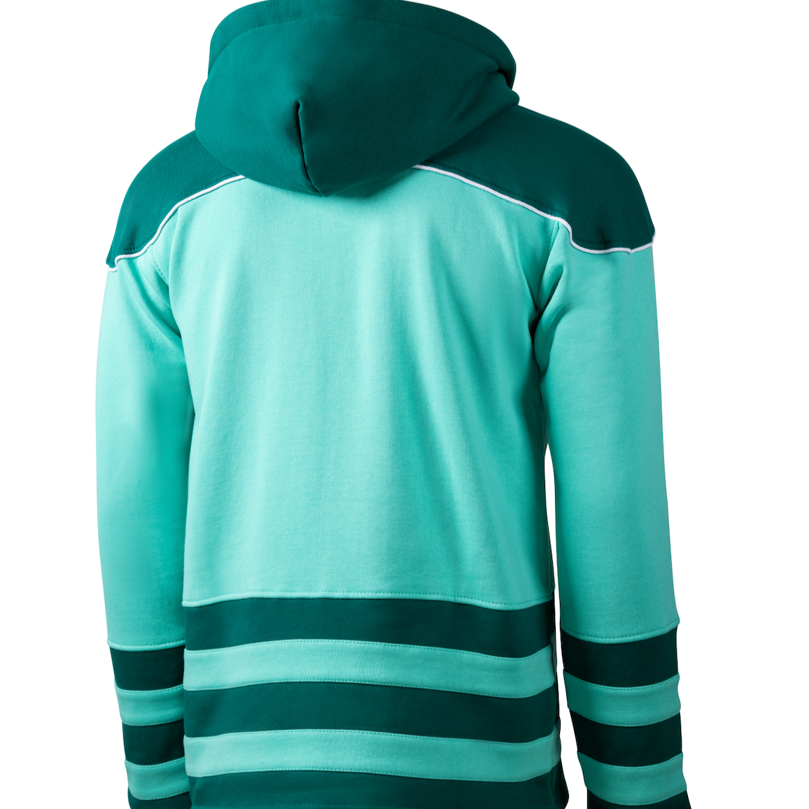 Aurora Teal Hockey Hood Sweatshirt