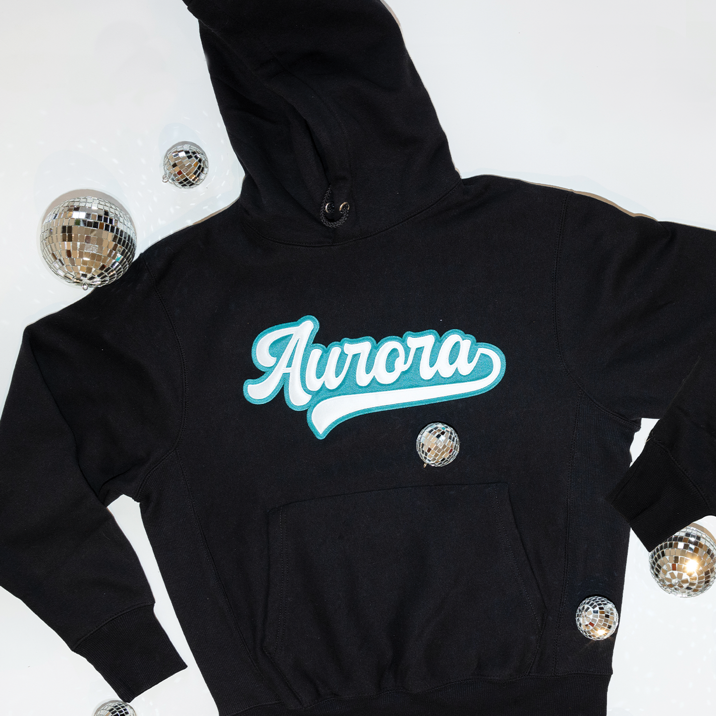 Groovy Black Aurora Hoodie