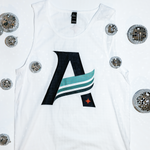 Aurora White Tank Top (Fitted)