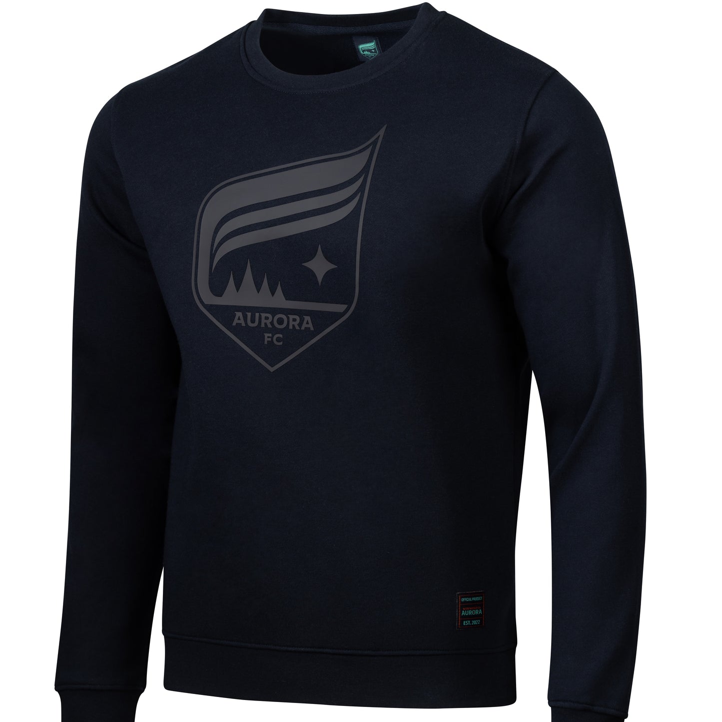 Borealis Navy Tone-on-Tone Crewneck Sweatshirt