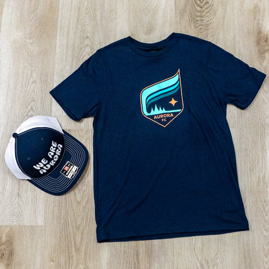 Bundle: Youth Crest Shirt w/Hat