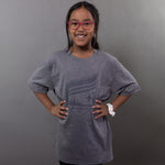 Tone-on-tone Gray Crest T-shirt (Youth)